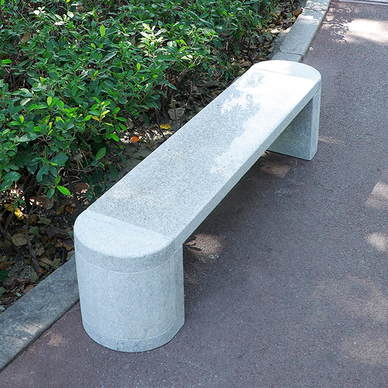 石凳石椅戶外庭院公園室外家用別墅長條石頭凳子休閑天然石材園林